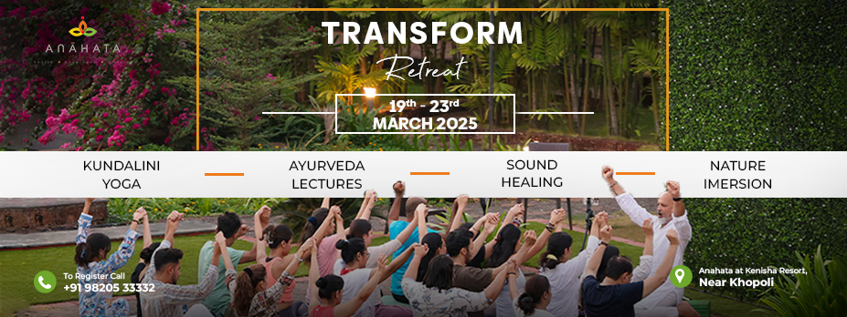 Journey Towards Wellness: 5-Day Yoga & Healing Retreat at the Anahata Transform Centre.
